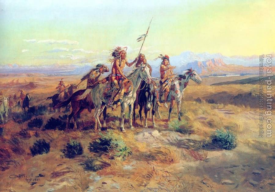 Charles Marion Russell : The Scouts